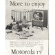 1958 Motorola Television Ad "Real sharp picture"