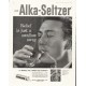 1958 Alka-Seltzer Ad "swallow away"