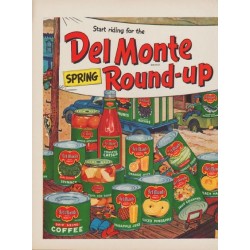 1949 Del Monte Ad "Spring Round-up"