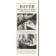 1958 Bayer Aspirin Ad "most gentle"