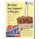 1958 Wheaties Ad "Big things"