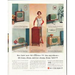 1958 RCA Victor Ad "See how new"