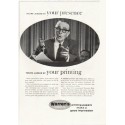 1958 Warren's Printing Papers Ad "your presence"