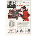 1958 Thermos Ad "You're sure of the quality"