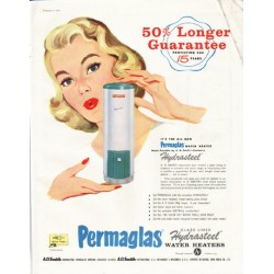 1958 Permaglas Ad "Protection for 15 years"
