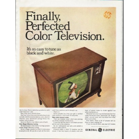 1965 General Electric TV Ad "Perfected"