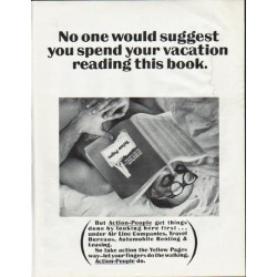 1965 Yellow Pages Ad "spend your vacation"