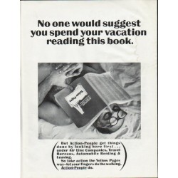 1965 Yellow Pages Ad "spend your vacation"