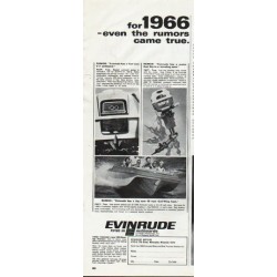 1965 Evinrude Ad "for 1966"