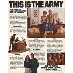 1980 Army Ad "This Is The Army"