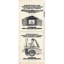 1980 Frigidaire Ad "past 15 years"