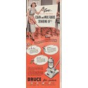 1949 Bruce floor products Ad "Easy ... as one-two-three"