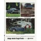 1966 Dodge Camper Special Ad "weekend off" ~ (model year 1966)