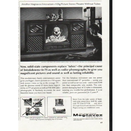 1965 Magnavox Television Ad "Innovation"