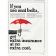 1965 Travelers Insurance Ad "seat belts"