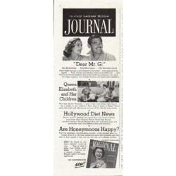 1961 Ladies' Home Journal Ad "in July"