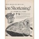 1953 Betty Crocker Ad "Action Shortening"