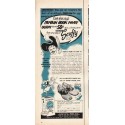 1953 Scuffy Shoe Refinisher Ad "Captain Hook"