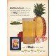 1953 Libby's Hawaiian Pineapple Juice Ad "Quick-Packed"