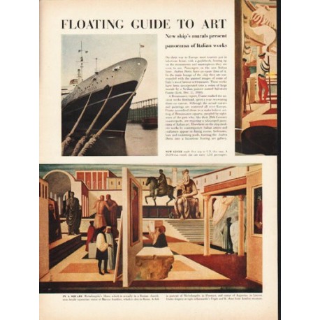 1953 Floating Guide to Art Article