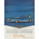1958 Cadillac Series 62 Convertible Ad "Leadership"