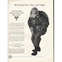 1953 U. S. Defense Bonds Ad "Three Days and Nights"