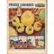 1953 Lemon Products Advisory Board  Ad "Frozen Lemonade"