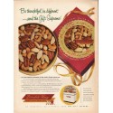 1953 Double Kay Salted Nuts Ad "Be thoughtful"