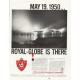 1961 Royal-Globe Insurance Companies Ad "May 19, 1950"