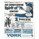 1961 York Air Conditioning Ad "Spirit of '76"