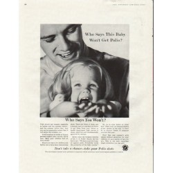 1961 Advertising Council Ad "This Baby"