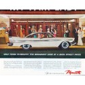1958 Plymouth Belvedere Ad "The Broadway Look"