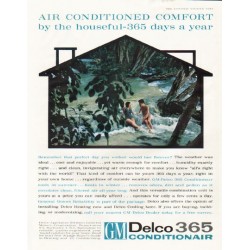 1961 GM-Delco Conditionair Ad "by the houseful"