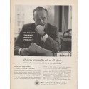 1962 Bell Telephone System Ad "this man's business problem"