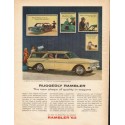 1963 Rambler Classic Six "770" Wagon Ad "Ruggedly Rambler" ~ (model year 1963)