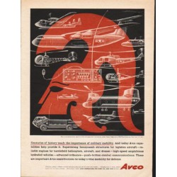 1962 Avco Corporation Ad "Centuries of history"