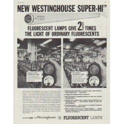 1958 Westinghouse Ad "Super-Hi"