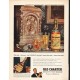 1962 Old Charter Bourbon Whiskey Ad "Tick-tock"