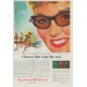 1958 American Optical Company Ad "Glasses that tame the sun"