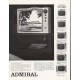 1962 Admiral TV Portables Ad "Two exciting TV advances!"