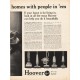 1962 Hoover Cleaners Ad "The right cleaners"