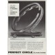 1958 Perfect Circle Piston Rings Ad "Since 1903 ..."