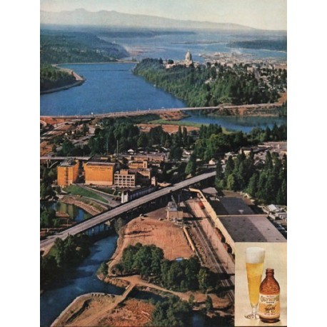 1962 Olympia Beer Ad "why Tumwater"
