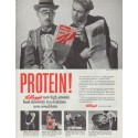 1958 Kellogg's Cereal Ad "Protein!"