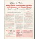 1962 Mutual of Omaha Insurance Company Ad "Again in 1961"