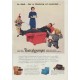 1958 BarcaLounger Ad "for a lifetime of comfort"