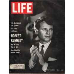 1966 LIFE Magazine Cover Page ~ November 18, 1966