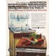 1966 General Electric Dishwasher Ad "Mobile Maid Dishwasher"
