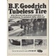 1952 B.F. Goodrich Ad "Tubeless Tire"