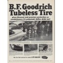 1952 B.F. Goodrich Ad "Tubeless Tire"